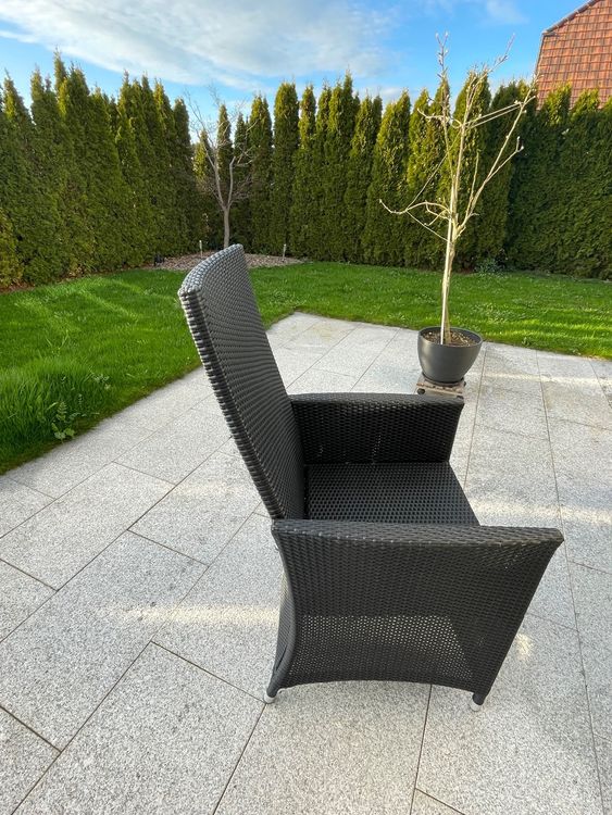 Outsunny 6-tlg. Gartentisch-Set Mit Stühlen & Sonnenschirm – Klappbar, Wetterfest, Cremefarben