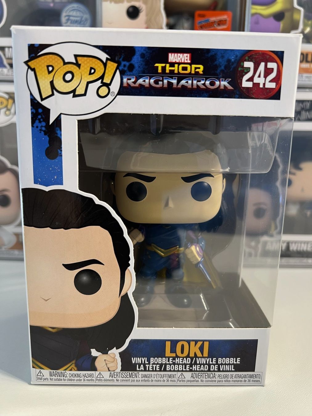 Funko Figuren: Funko POP! Marvel Thor Ragnarok Loki (Sortie 2017) – Gebraucht aus Le Mouret von perfectbijou