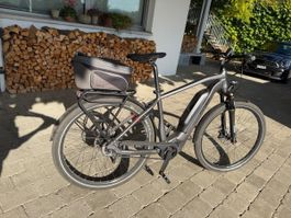 E-Bike Flyer Upstreet grau mit Riemenantrieb gebraucht