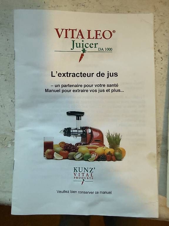 Elettrodomestici da cucina: Extracteur de jus Vitaleo – Usato da Genolier venduto da Aia 2