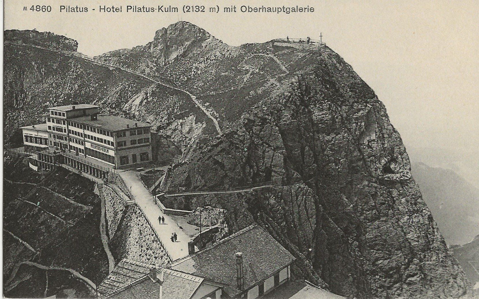 Cartoline postali: Pilatus, Hotel-Kulm – Usato da Frauenfeld venduto da Merk52