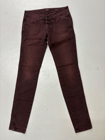 Closed Jeans Gr. 27 Bordeaux Pedal Star Slim