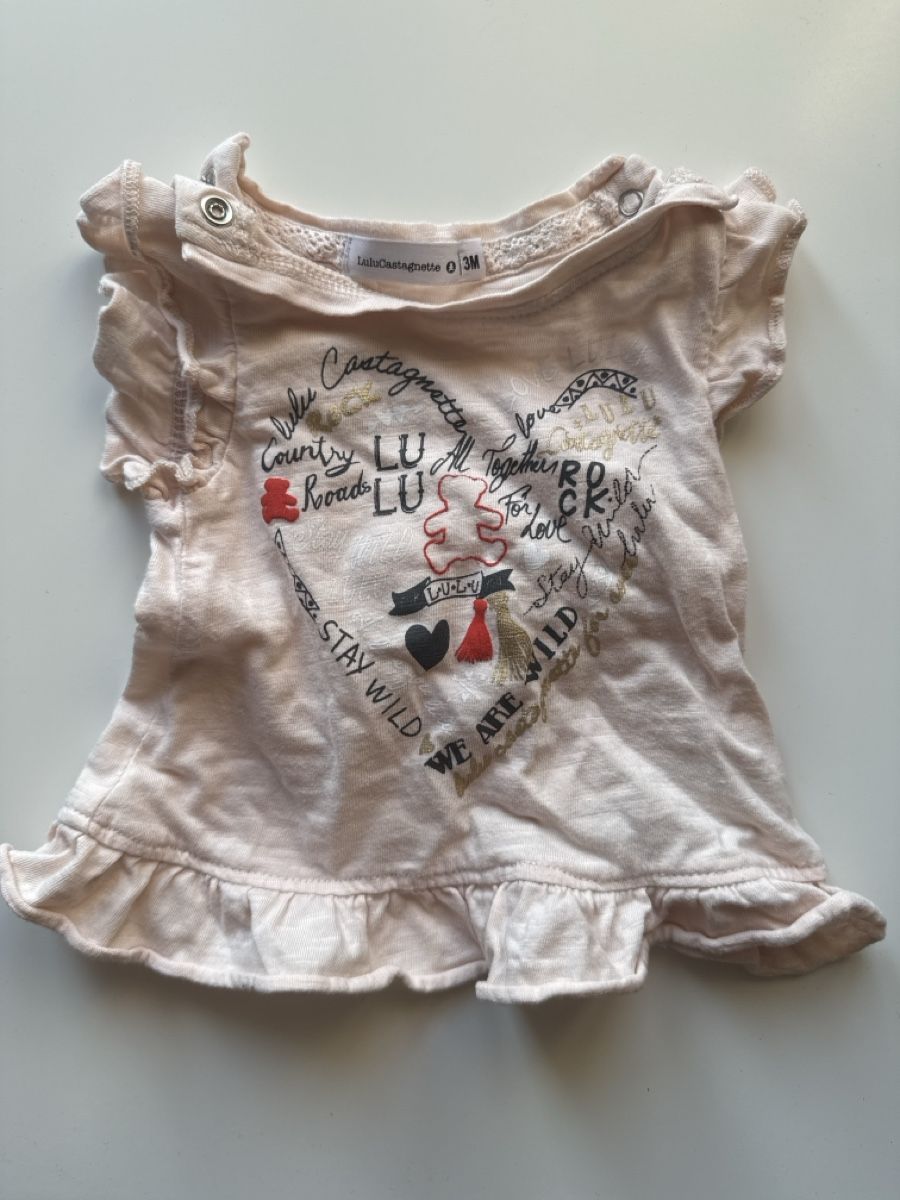 Camicette, T-shirt & Top: Lot de 3 T-shirts bébé taille 3 mois – Nuovo (secondo la descrizione) da Saulcy venduto da lanah31 3