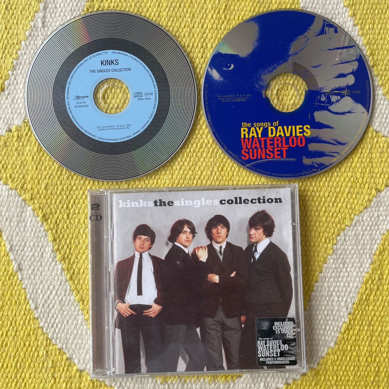 CD: THE KINKS-2CD THE SINGLE COLLECTION – Usato da Rorschacherberg venduto da CD-Roli