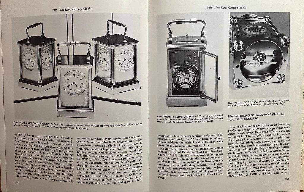 Libri: Carriage Clocks - Their history and development – Usato da Adliswil venduto da Heimite 3