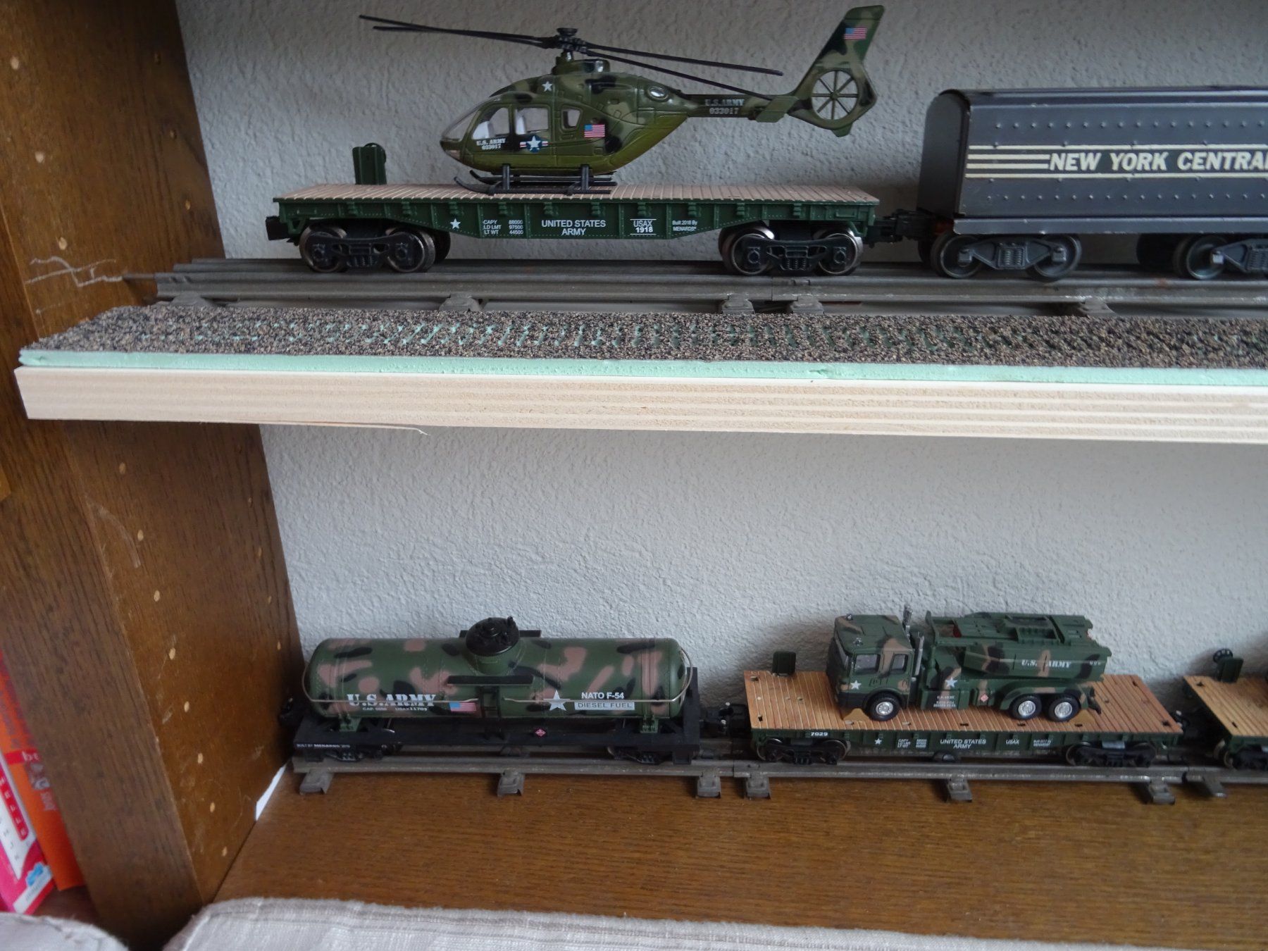 Modellini di ferrovie: US Dampflok mit 4 Wagen Spur 0 – Usato da Hirschthal venduto da Legov 4