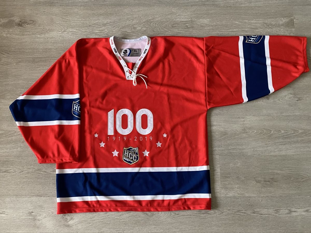 HCC Canottiere & Pantaloni: Maillot / Jersey HCC 100 ans – Nuovo (secondo la descrizione) da Fleurier venduto da Vandehaart 2