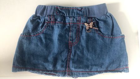 Jeansrock Gr. 80