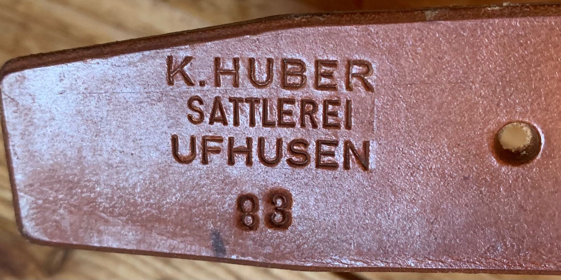 Armée suisse Ceintures: Ledergürtel der CH Armee, Länge 100cm – D'occasion à Goldingen par Bergler012 4