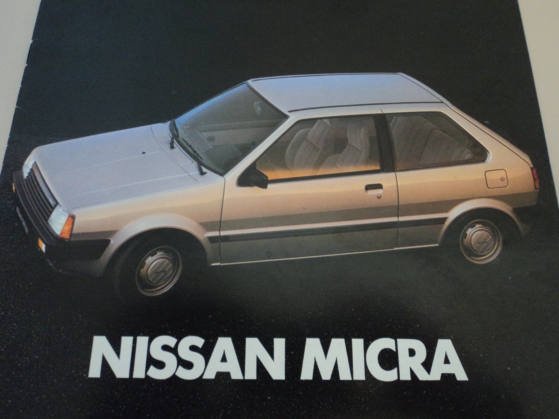 Nissan Dokumente: Prospekt Nissan Micra 1983 – Gebraucht aus Schwarzenburg von modelCARama 1