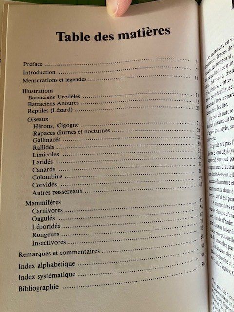 Libri: Les traces d'animaux - guide de terrain – Usato da Les Ponts-de-Martel venduto da Jolisa 2