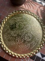 Goldenes Dekotablett