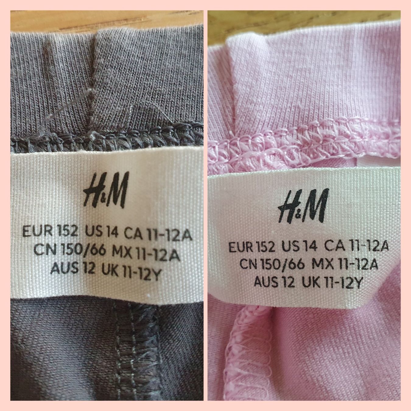 H&M Calze & Collant: 3x Leggings Gr. 152 – Usato da Villars-sur-Glâne venduto da richardette 6