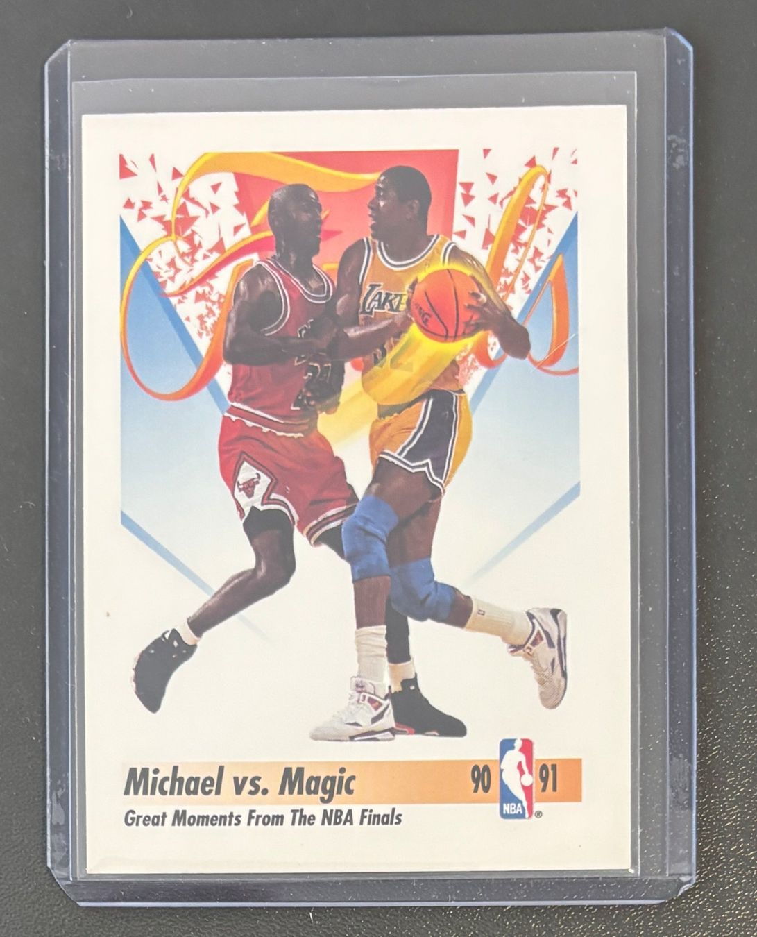 Nba Carte collezionabili: NBA Michael Jordan 1991 Skybox Finals Michael vs. Magic – Nuovo (secondo la descrizione) da Muri b. Bern venduto da winningloser