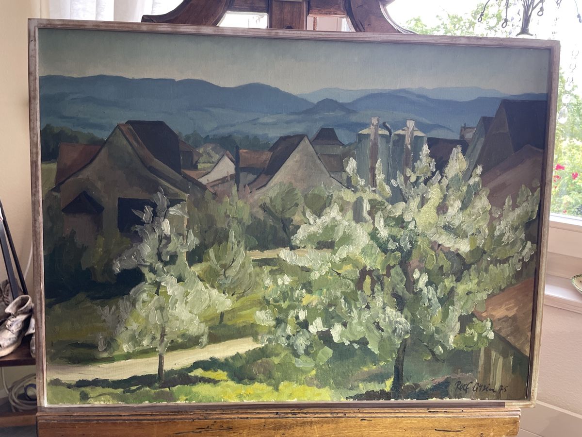 Poster & Bilder: Dorf Blauen Baselland – Gebraucht aus Zwingen von keuseli49