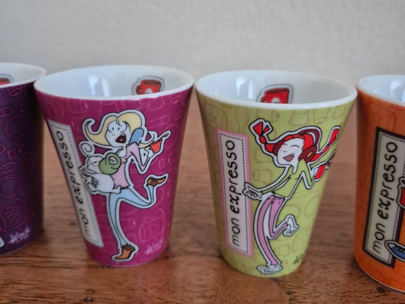 Tazze: 5 mugs expresso porcelaine C65 – Usato da Fully venduto da tameab 3