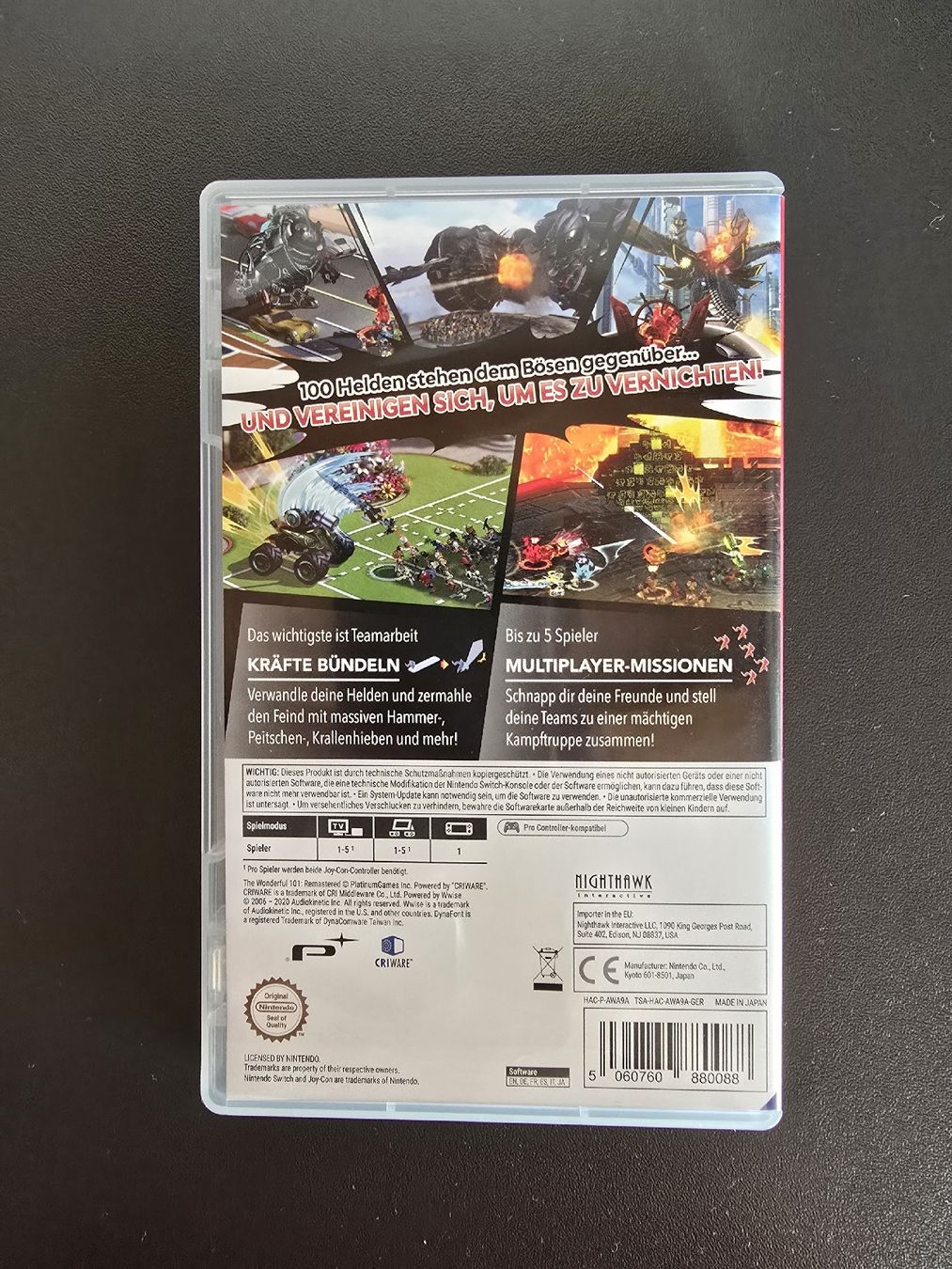 Nintendo Spiele: The Wonderful 101 Remastered - Nintendo Switch – Gebraucht aus Chur von 1996hiphop 1