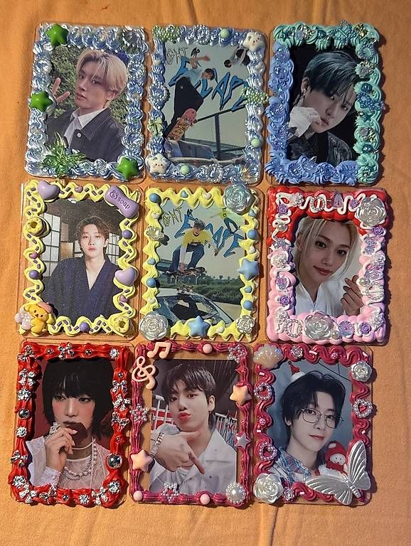 Foto & Immagini: Portes cartes décorés à la main  – Usato da Pully venduto da ake_g7yc 1