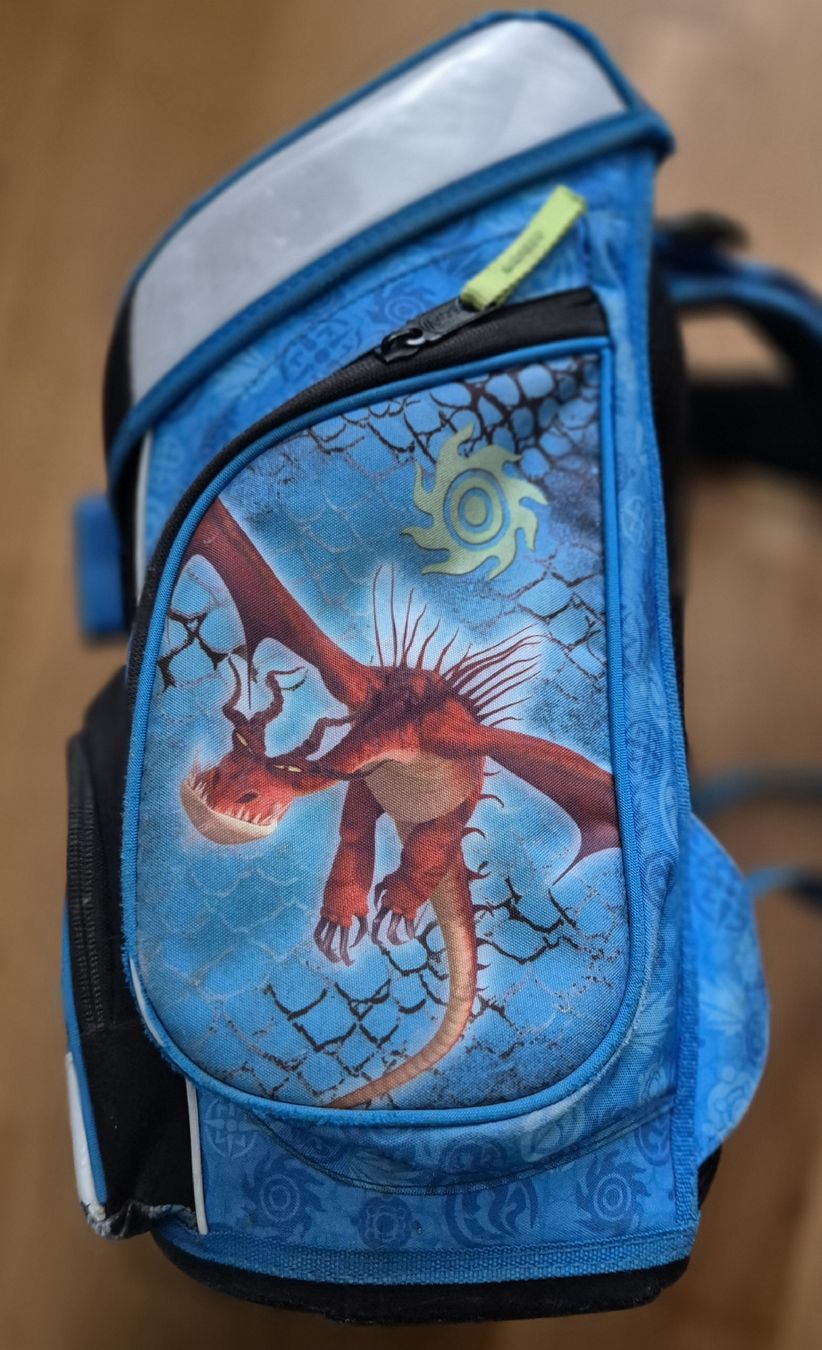 Borse & Zaini: Scooli Schulsack Drachenzähmen Dragons – Usato da Allschwil venduto da Bitz76 3
