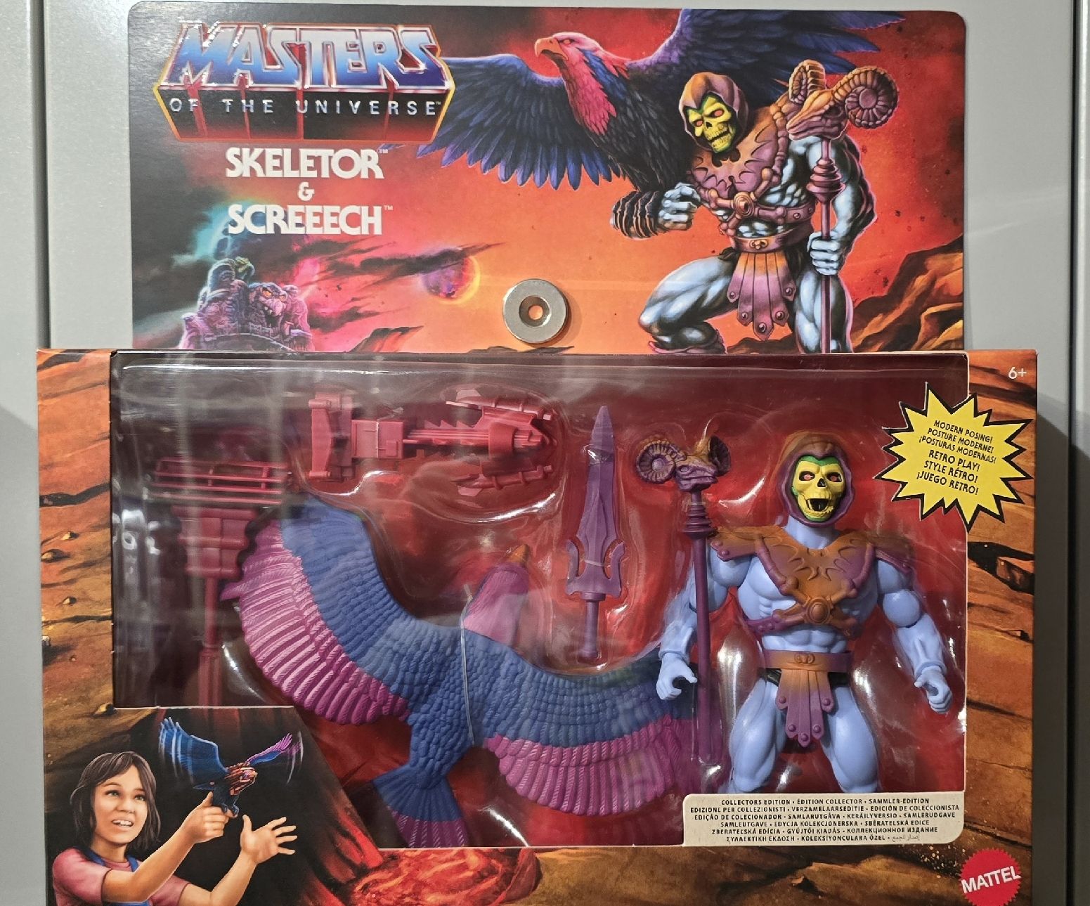 Masters of the Universe Figuren: Motu Skeletor und Screech – Neu und originalverpackt aus Rüti ZH von rolinator2000