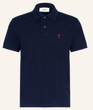 AMI PARIS Piqué-Poloshirt Regular Fit Gr. M (19839)