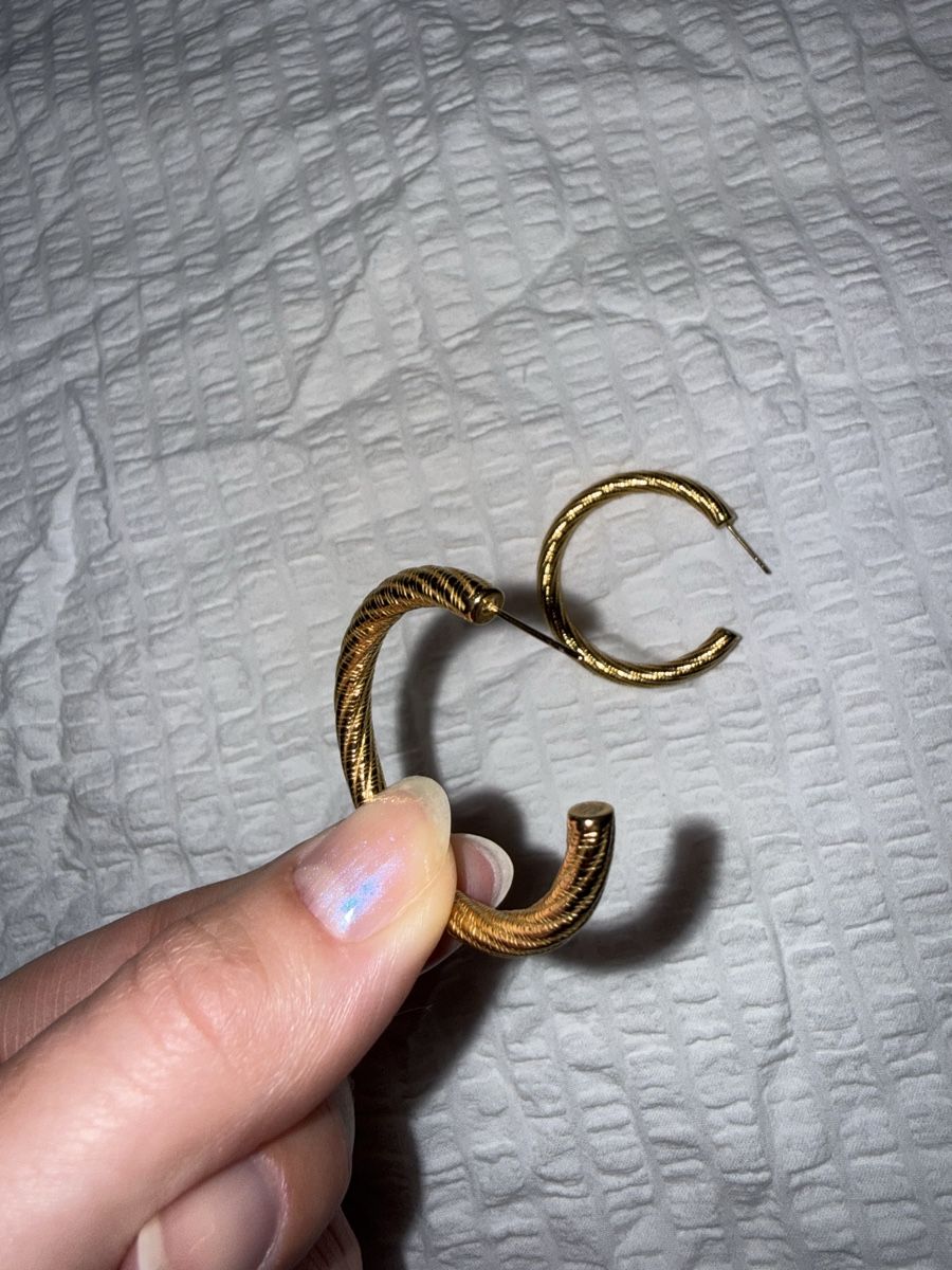 Boucles d'oreille: Goldene Kreolen  – D'occasion à Luzern par Itsclaire 2