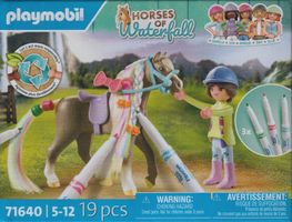PLAYMOBIL HORSES OF WATERFALL 71640 PONY CON CRINIERA COLOR
