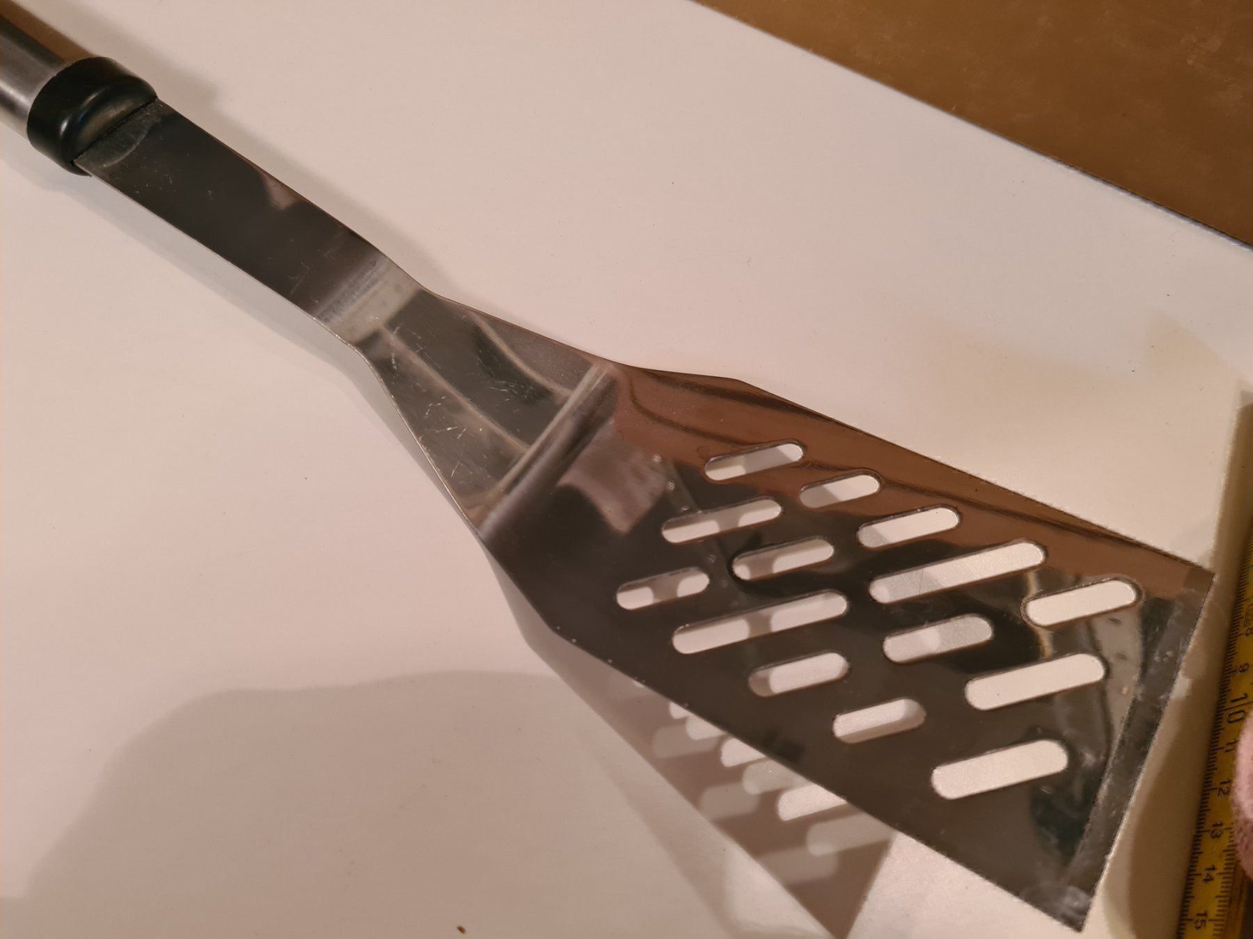 Bestecksets: Chromstahl Grill Schauffel 45 cm – Gebraucht aus Amriswil von used2use