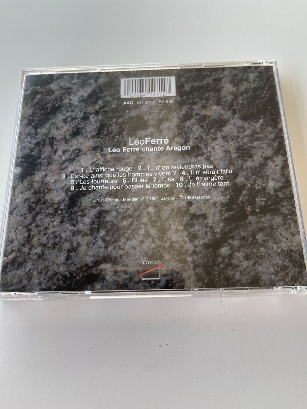 CD: Leo Ferre - Chante Aragon – Usato da Rüti ZH venduto da alumedien 1