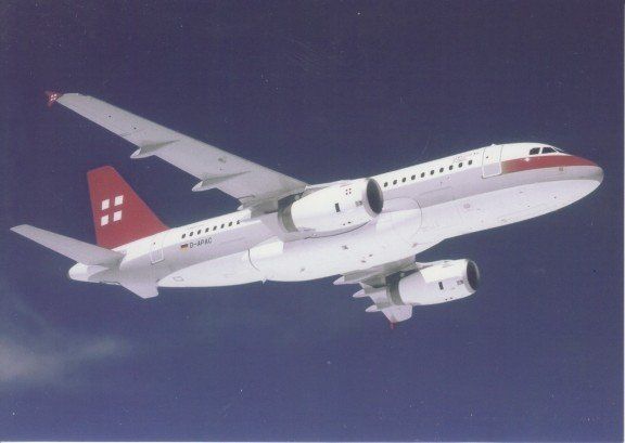 Cartoline postali: Airbus A319, Privat Air – Usato da Zuerich venduto da OceanLinerPostcards