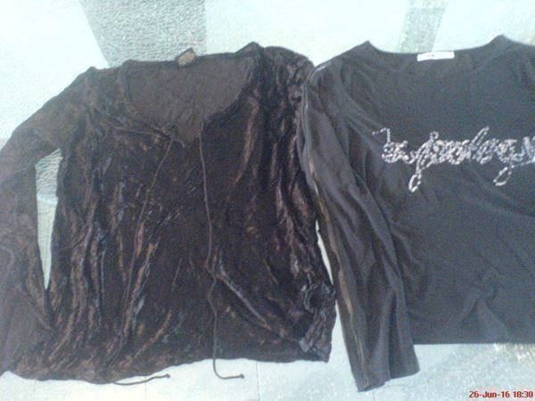 T-shirt: 2 schöne,schwarze langarm Shirts Gr.M – Nuovo (secondo la descrizione) da Oftringen venduto da andrax