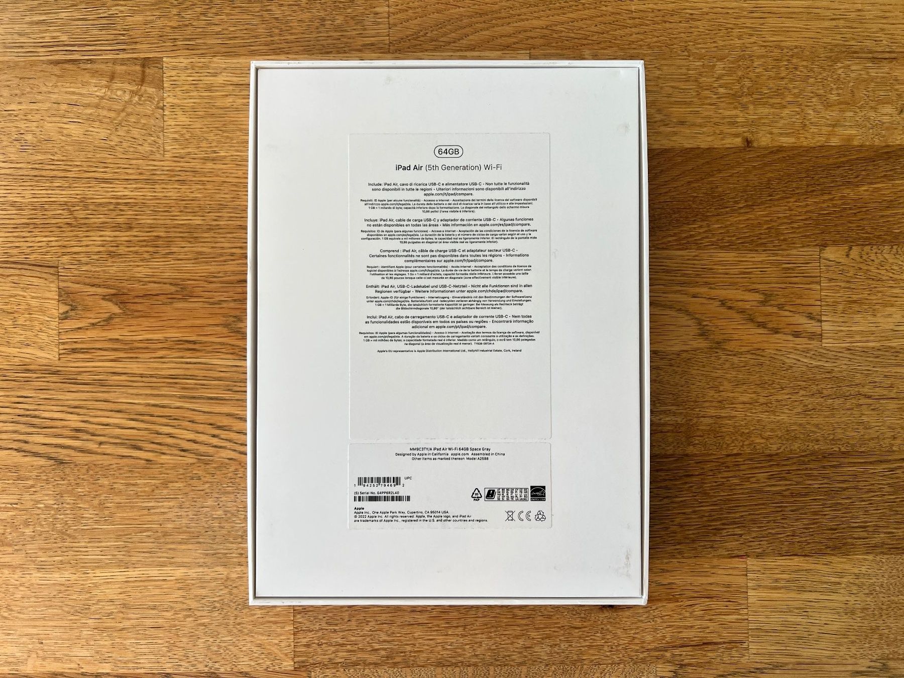 Apple Tablet PC: iPad Air 2022 5th M1 64GB – Usato da Bremgarten b. Bern venduto da Zwiebelbr0t 7