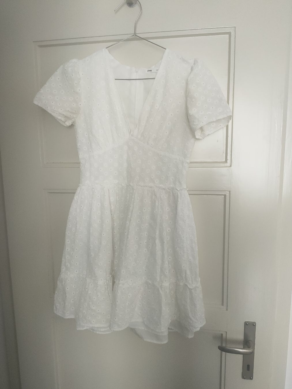 Robes: White summer dress size XS/S – D'occasion à Zürich par mar_dl57