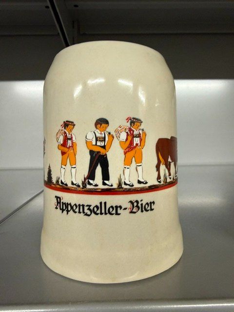 Bicchieri: Steinzeug Bierhumpen Appenzeller Bier – Usato da Lenggenwil venduto da Reto888 1