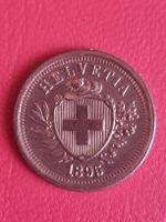 1 RAPPEN SCHWEIZ - JAHR 1895