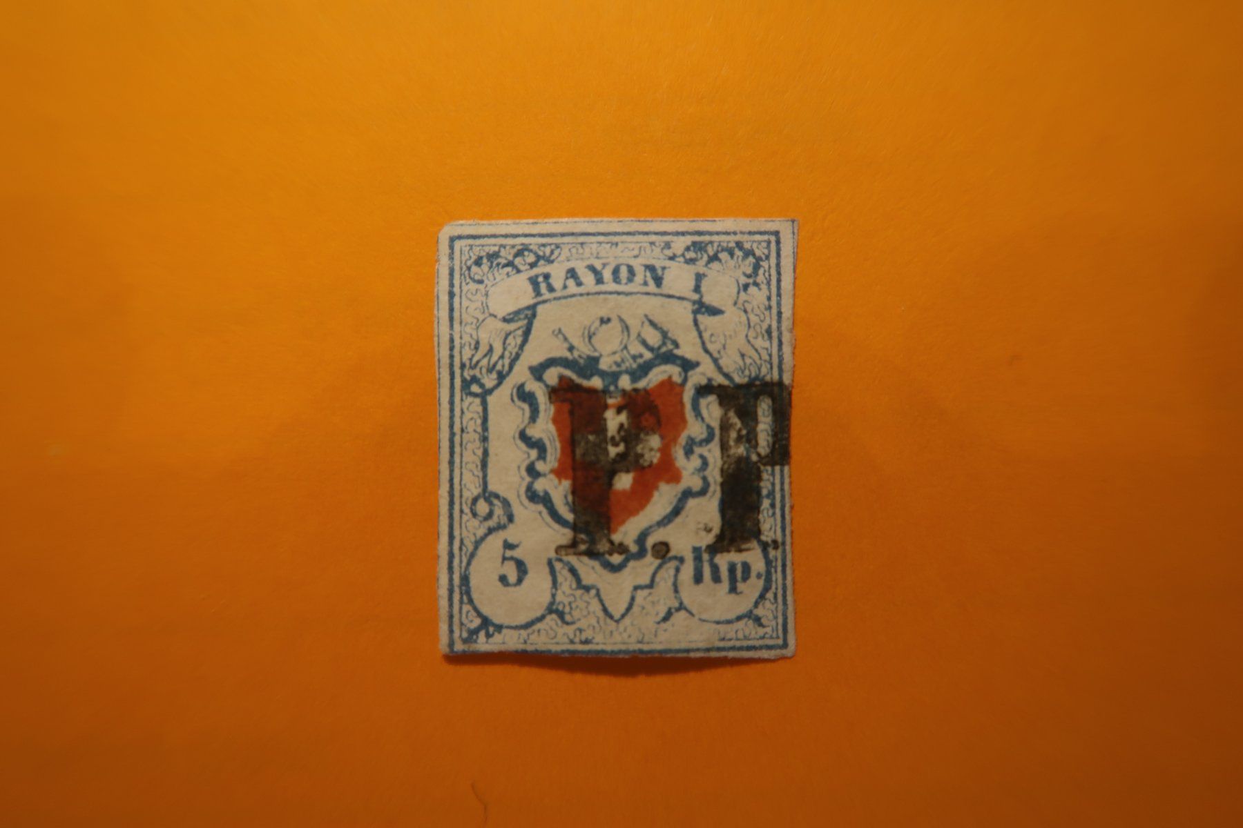 Tutti i francobolli: Rayon I hellblau A2 O Type 18 – Usato da Henau venduto da Samuel6639 1