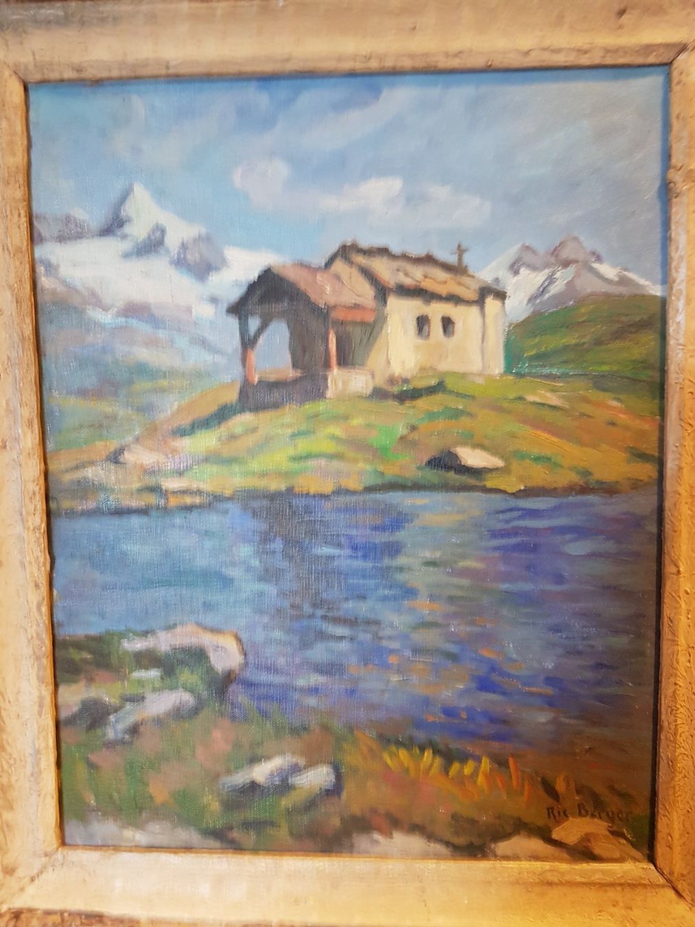 Gemälde: Ric Berger Matterhorn Zermatt – Gebraucht aus Wallisellen von Swissline11