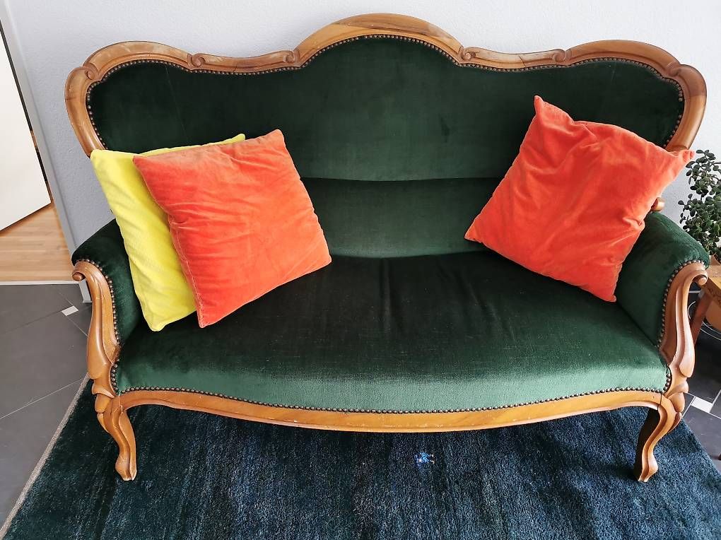 Divani: Sofa grün  – Usato da Thun venduto da Saxy 1