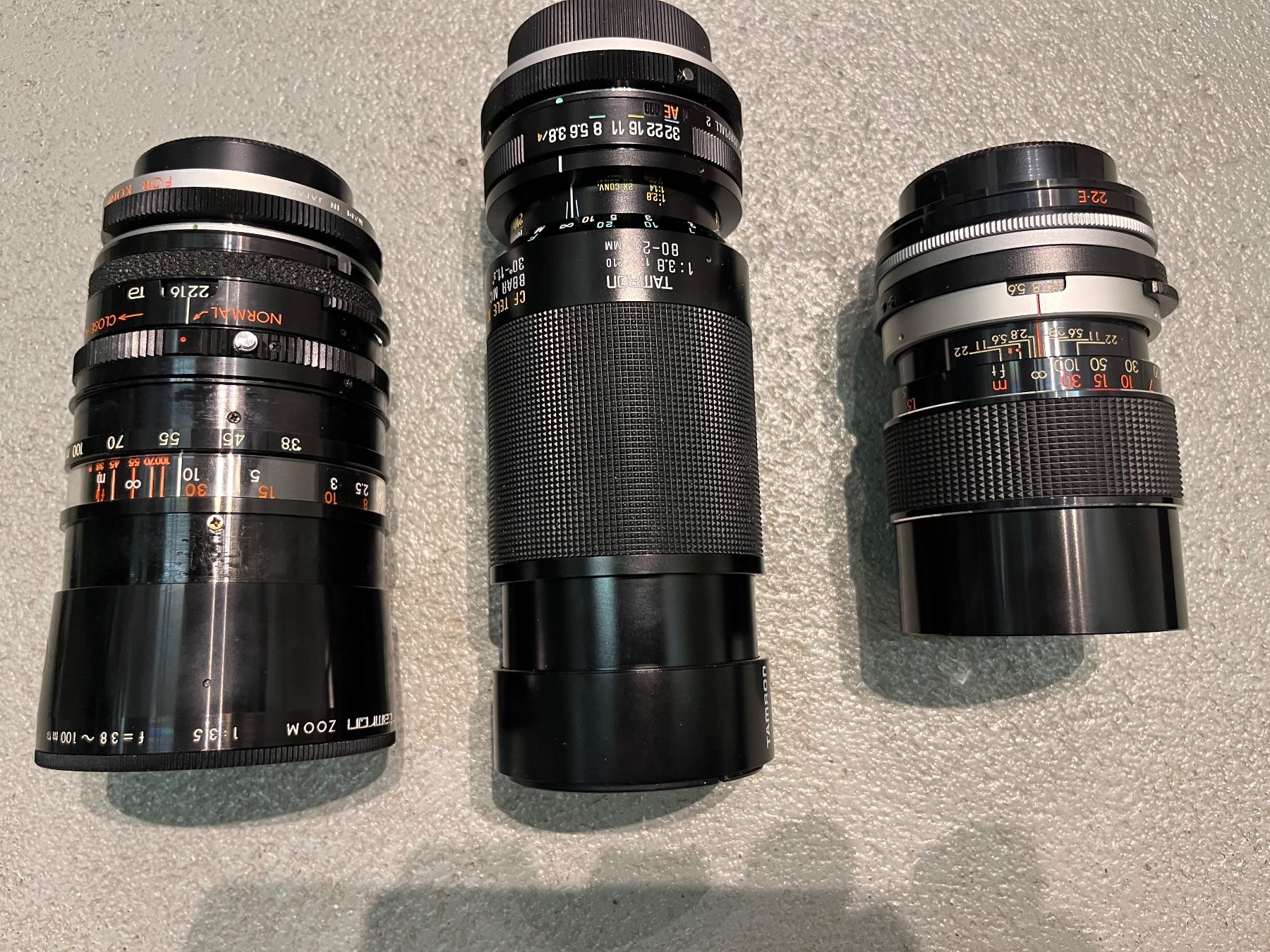 Konica Fotocamera: Spiegelreflex Konica FS-1 Analog mit Objektiven – Usato da Euthal venduto da pastle 1