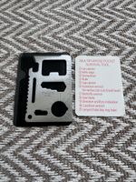 Multifunktions-Tool im Kartenformat - Survival Kit!