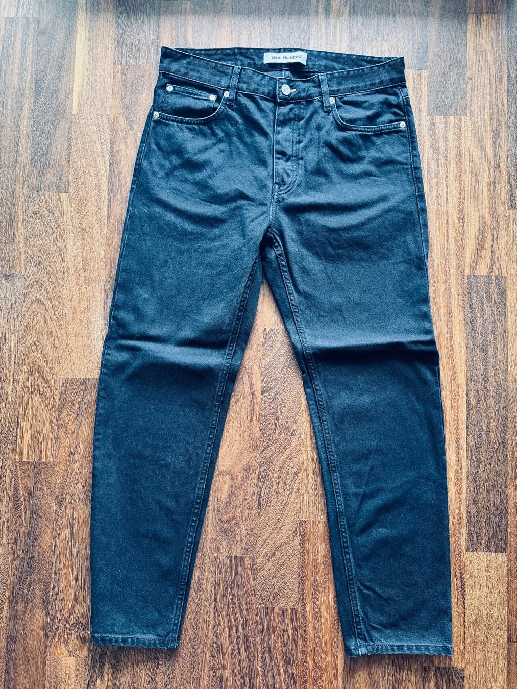 Jeans: WON HUNDRED Jeans Ben Schwarz Grösse 32/32 – Neuf (Voir description) à Ennetbaden par DanielCPH
