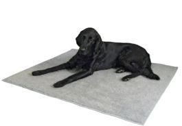 + Anti-Rutsch Thermoteppich Thermodecke Hundedecke 125 x 80