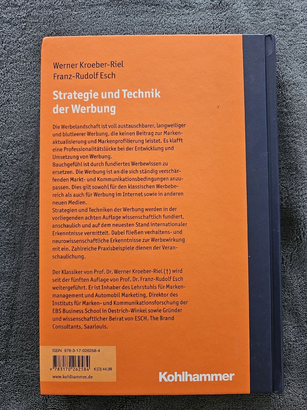 Bücher: Strategie und Technik der Werbung – Neu (gemäss Beschreibung) aus Zürich von bfritig 1