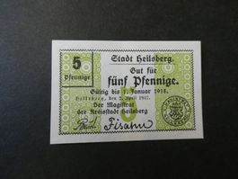 Dt. Reich, Heilsberg - Notgeldschein