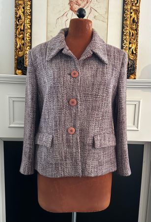 Saint Hilaire Vintage Tweed Blazer Damen 38/40