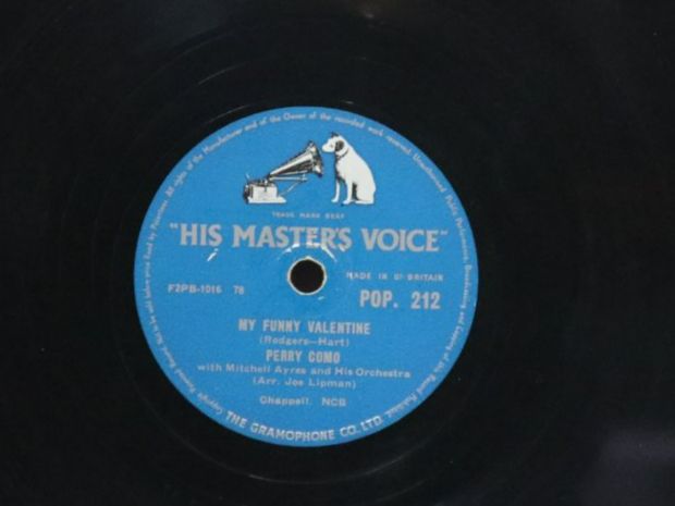 Schallplatten: Schellack Perry Como My Funny Valentine / Hot Diggity – Gebraucht aus Eschenbach SG von Astalavista 2