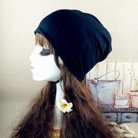 Magnifique Bonnet Noir  » Double Usage