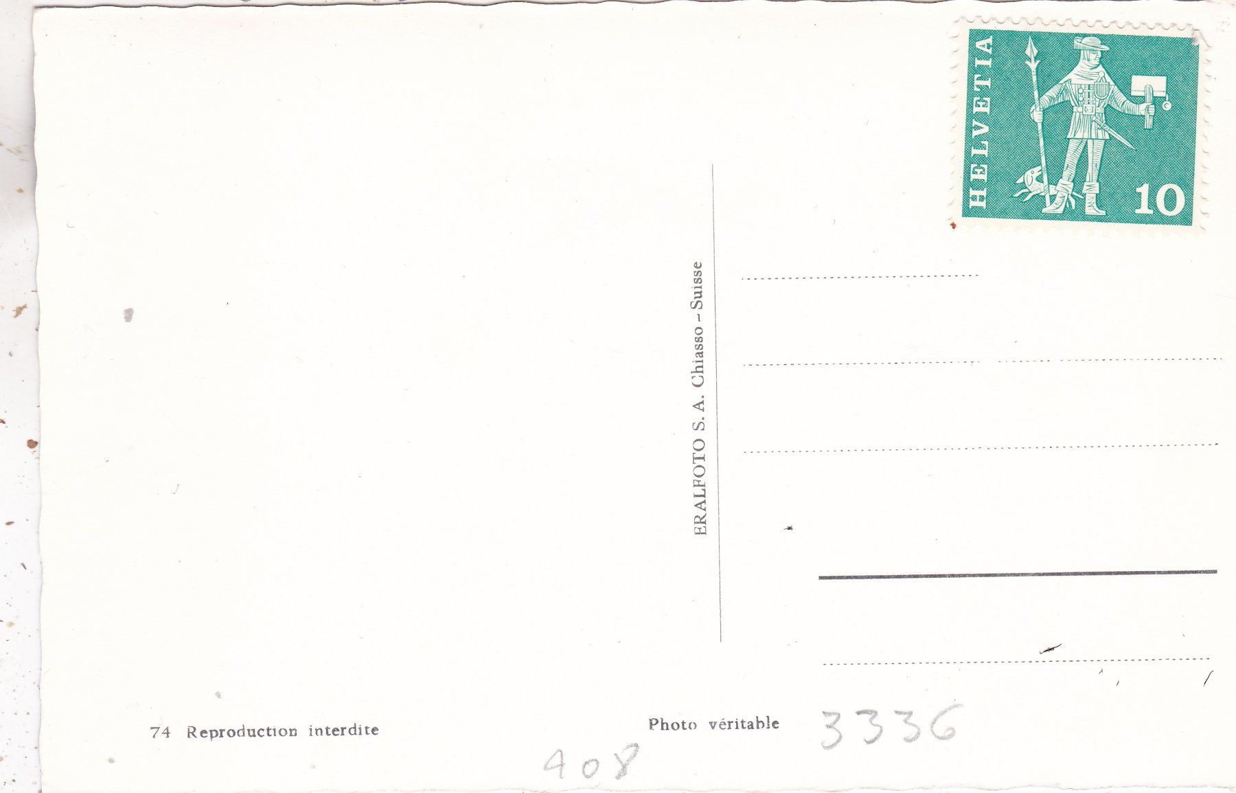 Cartoline postali: Morcote – Usato da Herisau venduto da Lisegrat2008 1