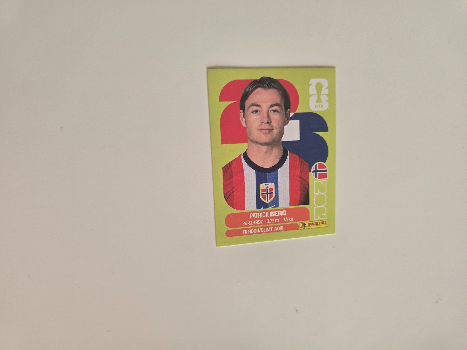 Panini Cartes à collectionner: Panini WM 26 - NOR14 – Neuf (Voir description) à Tennwil par mal_2fhf