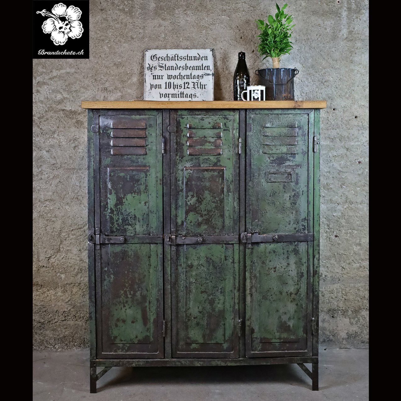 Cassettiere: Gantois Kommode / Sideboard / Vorratsschrank / Halb-Spind – Usato da Birrwil venduto da brandschatz_birrwil 1